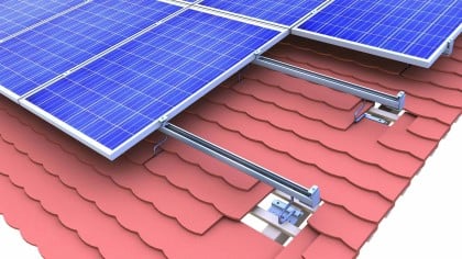 Beavertail Tile Roof Clamping System Top-fix